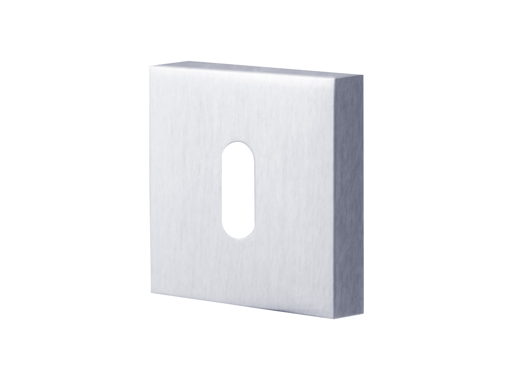 Bocchetta Quadra Foro Chiave d.50x50x10h varie finiture  Comit - immagine 2